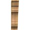 Ekena Millwork Merced Traditional Rough Sawn Bracket, Western Red Cedar, 6"W x 22"D x 26"H BKT06X22X26MRC01RWR - alternate 2